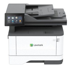 Multifunctional laser monocrom Lexmark MX432adwe, A4, Imprimare/Copiere/Scanare/Fax, Grup de lucru mic,Ecran tactil color Lexmark e-Task de 4,3 inchi (10,9 cm),Alimentator multifuncţional de 100 de coli, Unitate duplex integrată, Tavă de ieşire de 150 de