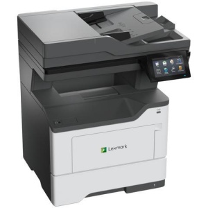 Multifunctional laser monocrom Lexmark MX532adwe, A4, Imprimare/Scanare/Copiere/fax analog,Grup de lucru mediu, Ecran tactil color Lexmark e-Task de 4,3 inchi (10,9 cm), Alimentator multifuncţional de 100 de coli, Tavă de ieşire de 250 de coli, Unitate - Img 3
