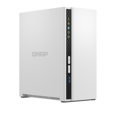 NAS QNAP 233 2-Bay, CPU ARM 2.0GHz Quad core, RAM 2GB, HDD 2.5"/3.5" SATA 6Gbps (neincluse), LAN: 1 GigaLan, USB3.2 Gen1: 1 USB2.0: 1, tower, adaptor alimentare, garantie 2 ani