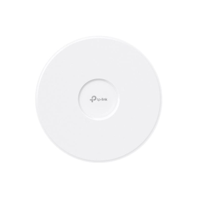 Omada BE3600 Ceiling Mount Tri-Band Wi-Fi 7 Access Point PORT: 1×2.5G RJ45 Port SPEED:688 Mbps at 2.4 GHz + 2882 Mbps at 5 GHz FEATURE: 802.3 at POE + and 12V DC (Power Adapter is not included), 4 ×Internal Antennas, MU-MIMO, Seamless Roaming, Band