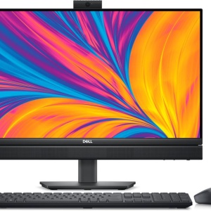 Optiplex All-In-One 7420, 23.8" FHD (1920x1080), Trusted Platform Module (Discrete TPM Enabled), EPEAT 2018 Registered (Silver), ENERGY STAR Qualified, Power Supply 130W, Black, Intel Core i7-14700 (16Cores, up to 5.3 GHz), Integrated, 16GB (1x16GB) - Img 10