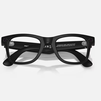 ORW4012 META WAYFARER High Bridge Fit - Matte Black - Clear Gen 2 - Img 5