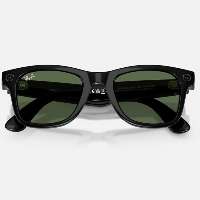 ORW4012 META WAYFARER High Bridge Fit - Shiny Black - G-15 Green Gen 2 - Img 4