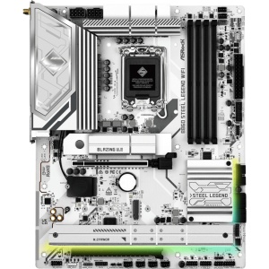 Placa de Baza ASROCK B860 STEEL LEGEND WIFI LGA1851, 4x DDR5, 1x HDMI 1x DP 1x Intel Thunderbolt, 1x PCIE 5.0 x16 1x PCIE 4.0 x16, 5x M.2, 4x SATA 6GB/s, ATX