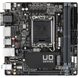 Placa de baza Gigabyte H610I, Socket 1700, DDR4, Mini-ITX