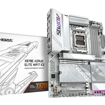 Placa de bază Gigabyte X870E AORUS ELITE WIFI7 ICE AM5 - Img 2