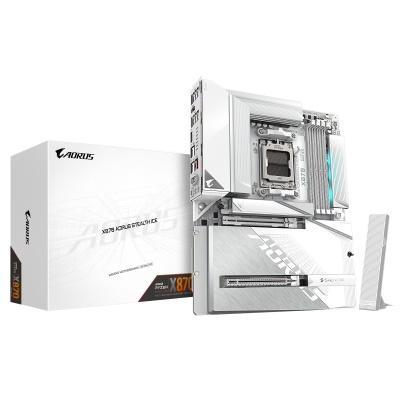 Placa de bază Gigabyte X870E AORUS STEALTH ICE AM5
