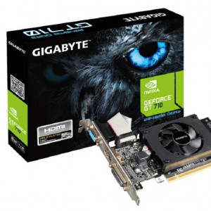 Placa video GIGABYTE GeForce® GT 710, 2GB DDR3, 64-bit