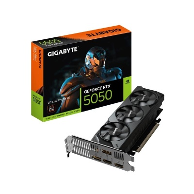 Placa Video GIGABYTE GEFORCE RTX 5050 OC LOW PROFILE 8GB GDDR6 128 bit, PCIE 5.0, 1x DP 2.1 1x DP 1.4a 2x HDMI - Img 2
