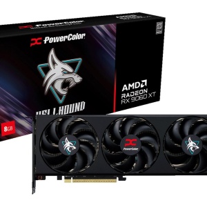 Placa Video POWERCOLOR HELLHOUND AMD RADEON RX 9060 XT 8GB 128 bit, PCIE 5.0, 1x HDMI 2x DP