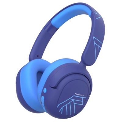 PowerLocus Casti pentru copii wireless Lion Kids Blue - Img 2