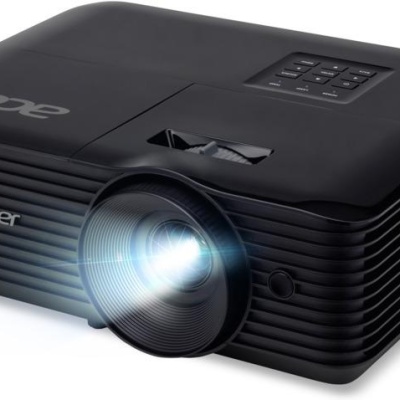 Proiector Acer X1228i, DLP 3D ready, XGA 1024* 768, up to WUXGA 1920* 1200, 4800 lumeni, 4:3/ 16:9, 20.000:1, zoom 1.1, dimensiune maxima imagine 300", distanta maxima de proiectie 11.8 m, boxa 3W, lampa 6.000 ore/ 15.000 ore extreme eco, 27-35 dB, - Img 3