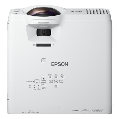Proiector Epson EB-L210SF, Tehnologie 3LCD, Full HD, Luminozitate: 4000 Lumeni, Rezolutie: 1080p, Aspect Ratio: 16:9, Contrast: 2.500.000 : 1, sursa lumina: Laser, Viata sursa lumina: 20.000h, 30.000k in mod ECO, Refresh Rate: 192 Hz - 240 Hz, Dimensiune - Img 2