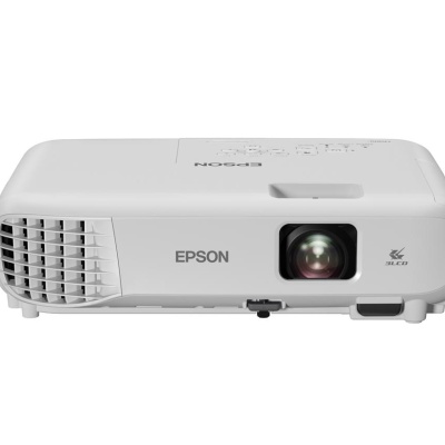 PROIECTOR EPSON EB-W53, Tehnologie 3LCD, Luminozitate: 4000LM, Rezolutie: WXGA, HD Ready, Aspect Ratio: 16:10, Contrast: 16000:1, Durata viata lampa: 6.000h, 12.000 eco mode, Refresh rate: 100-120Hz, 16.77 mil. culori, Diagonala proiectare: 33-375",