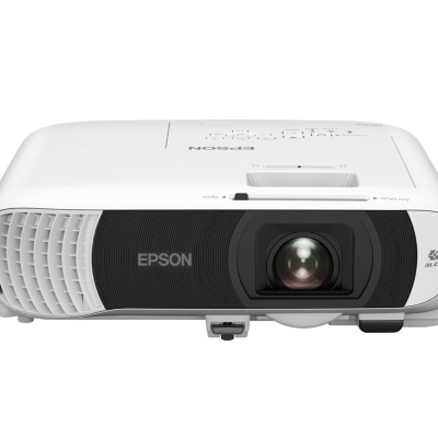 PROJECTOR EPSON EB-FH54, Tehnologie 3LCD, Luminozitate: 4100 lumeni, Rezolutie: 1080p, Aspect: 16:9, Contrast 16.000 : 1, Sursa lumina: Lampa, Dimensiune maxima proiectie: 31"-304", Distanta proiectie: 0.9m-8.9m, Interfata: USB, WI-FI, 2 x HDMI,