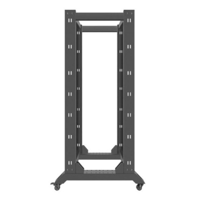 Rack deschis 19" 32U, 600x800, negru V2