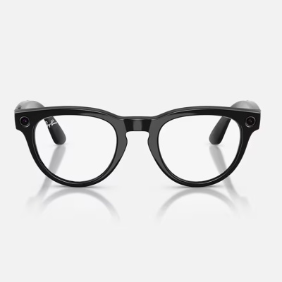 Ray-Ban Meta Headliner Gen 2 High Bridge FIT Shiny Black Graphite Green Transitions 50-23 - Img 3