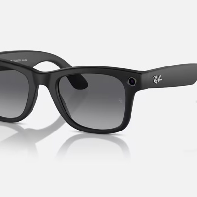 Ray-Ban Meta Wayfarer AI Glasses Matte Black/Polar Gradient Graphite - Img 2