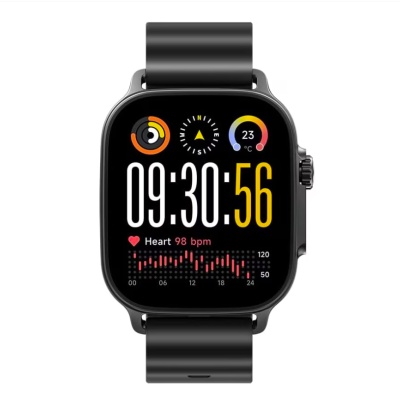 Realme Watch 5, Ecran AMOLED 1.97", NFC, GPS, IP68, Titanium Black