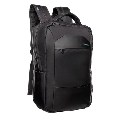 RUCSAC LAPTOP SPACER SPB-DANDY 15.6", 1 compartiment, 2x buzunar frontal, 2x buzunar lateral, waterproof, poliester, negru - Img 5