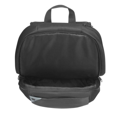 Rucsac laptop Targus Intellect, pentru laptopuri de 15.6", capacitate 16 litri, material poliester, dimensiuni: 30.5 x 11 x 42.5 cm, greutate 0.47 kg, negru/gri - Img 7