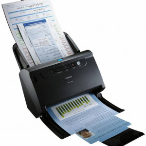 Scanner Canon DRC240, dimensiune A4, tip sheetfed, duplex, viteza de scanare: Alb-negru : 45 ppm/90ipm, Color: 30ppm/60ipm, rezolutie optica 600dpi, senzor CIS, alimentator 60 coli, software inclus: Driver ISIS/TWAIN, CapturePerfect, CaptureOnTouch,