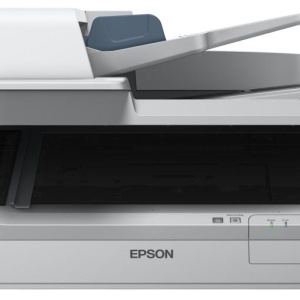 Scanner Epson DS-70000, dimensiune A3, tip flatbed, viteza scanare: 70ppm alb-negru si color, rezolutie optica 600x600dpi, duplex, ADF 200 pagini,Fiabilitate ciclu de lucru zilnic 8.000 Pagini, LCD cu 5 rânduri cu funcţii de scanare prin buton de