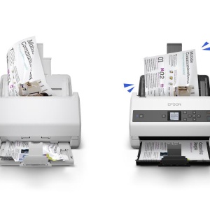 Scanner Epson DS-870, dimensiune A4, tip sheetfed, viteza scanare: 65ppm, rezolutie optica 600x600dpi, ADF 100 pagini, duplex, Fiabilitate ciclu de lucru zilnic 7.000 Pagini,Formate iesire: BMP, JPEG, TIFF, Scanare către multi TIFF, PDF, Scanare către - Img 12
