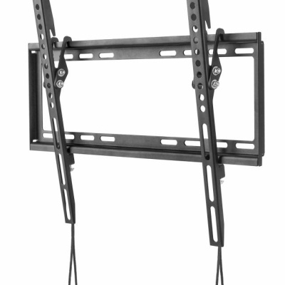 Suport de perete Akai cu inclinatie 0/-8°, diagonala display 32"-55", VESA min. 200x200, VESA max. 400x400, suporta pana la 35kg, distanta fata de perete 20,5mm, negru - Img 4