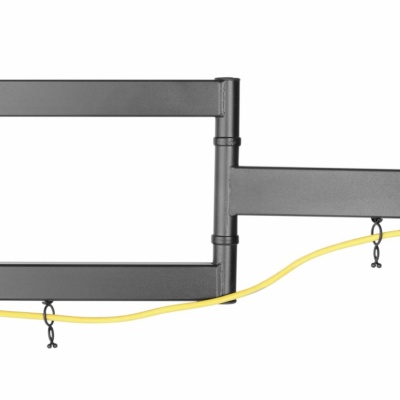 Suport de perete Akai cu inclinatie +10/-15°, diagonala display 32"-55", VESA min. 75x75, VESA max. 400x400, suporta pana la 35kg, distanta fata de perete max 427mm, negru - Img 9