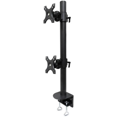 Suport Monitor de Birou Dublu, Neomounts by Newstar FPMA-D960DVBLACKPLUS, 17" - 49", VESA 100x100, suporta pana la 15kg, negru - Img 2