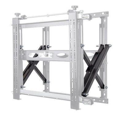 Suport perete cu pop-out B-Tech pentru ecrane cu diagonale intre 42"-120", greutate maxima suportata 125kg, VESA min. 200x100, VESA max. 400x400, distanta maxima de la perete 29.3 cm, sistem Push to open/push to close, se poate monta atat pe perete cat - Img 4