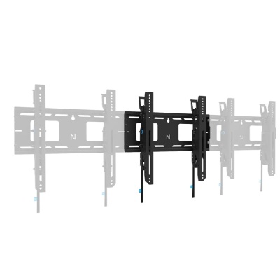 Suport perete Neomounts heavy duty, pentru display-uri interactive si ecrane grele de pana la 32-75", sistem de prindere VESA 400x400, greutate maxima suportata 100, cu inclinatie +15°, -15° , distanta fata de perete 9.3cm, cu sistem ce permite - Img 3