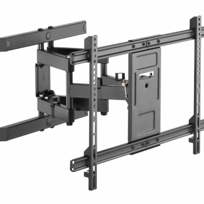 Suport TV de perete Serioux TV61-466, compatibilitate dimensiune ecran: 37"-80", compatibilitate VESA: 200x200, 300x200, 400x200, 300x300, 400x300, 400x400, 600x400, greutate maximă suportata: 65kg, distanta fata de perete: 77~428mm, inclinare: