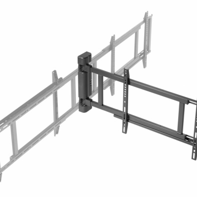Suport TV Motorizat Serioux 32-75" 50kg compatibilitate dimensiune ecran 32"-75" VESA 200x200 - 600x400 greutate maxima suportata 50kg Profile Min.56mm Swivel 0°~+170° - Img 5