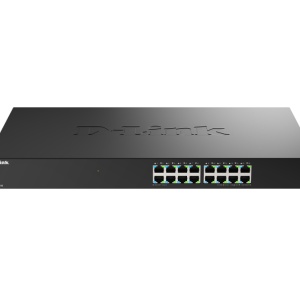 Switch unmanaged D-Link 16-Port 2.5G Multi-Gigabit, capacitate 80Gbps, negru