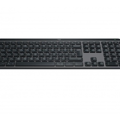 Tastatura Logitech MX Keys S, Iluminare, 2.4GHz&Bluetooth, USB-C, US INTL layout, graphite/negru - Img 2