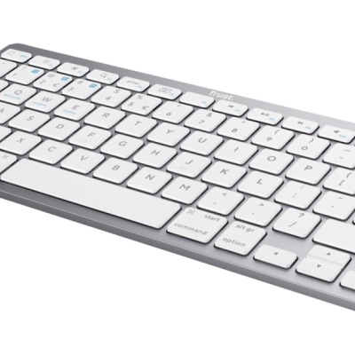 Tastatura Trust Wireless, numar taste 85, alb - Img 2