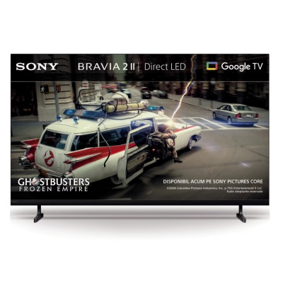 Televizor Sony BRAVIA 2 II LED 50S25VM2, 126 cm, Smart Google TV, 4K Ultra HD, Clasa E (Model 2026)