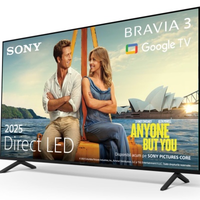 Televizor Sony BRAVIA 3 LED 50S35, 126 cm, Smart Google TV, 4K Ultra HD, Clasa E - Img 2