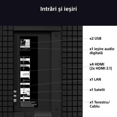 Televizor Sony BRAVIA 8M2 OLED 55XR8M2, 139 cm, Smart Google TV, 4K Ultra HD, 100 Hz, Clasa F - Img 7
