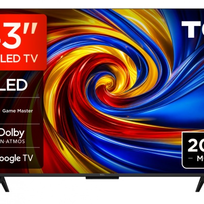 Televizor TCL QLED 43QLED780L, 108 cm, Smart Google TV, 4K, (Model 2026)