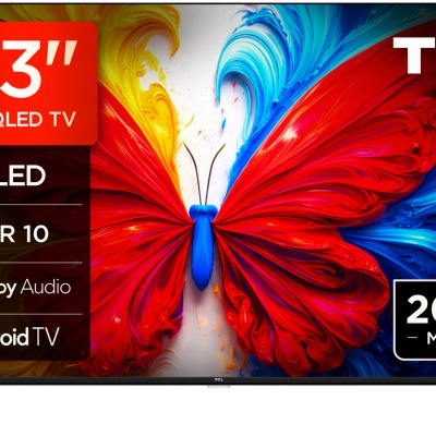 Televizor TCL QLED 43S5L, 108 cm, Smart Android TV, Full HD, Clasa F (Model 2026)