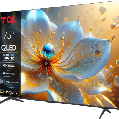 Televizor TCL QLED 75T8C, 189 cm, Smart Google TV, 4K Ultra HD, (Model 2025) - Img 3