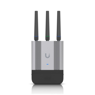 Ubiquiti UMR-Industrial. Router rețea celulară, Negru, Gri, Material carcasă: Aluminiu, Policarbonat (PC). Tip interfață Ethernet LAN: Gigabit Ethernet, Viteză transfer de date Ethernet LAN: 10,100,1000 Mbit/s. Standarde Wi-Fi: 802.11b, 802.11g, Wi-Fi 4