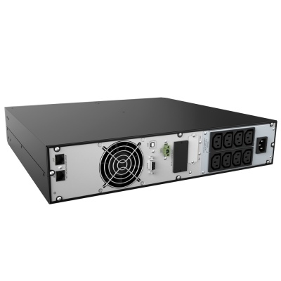 UPS Njoy Balder 1000 Online, Tower/rack, 1000 W, fara AVR, IEC x 8, display LCD, back-up 11 – 20 min. Putere (VA): 1000 - Img 3