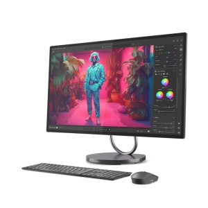 All-in-One Lenovo Yoga AIO 32ILL10 31.5" UHD (3840x2160) IPS 495nits, 97% DCI-P3, 3-side Borderless, DisplayHDR™ 600, Intel® Core™ Ultra 7 256V, 8C (4P + 4LPE) / 8T, Max Turbo up to 4.8GHz, 12MB, video Integrated Intel® Arc™ Graphics 140V, RAM 1x 16GB - Img 4