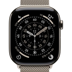 Apple Watch 46mm Natural Milanese Loop - M/L