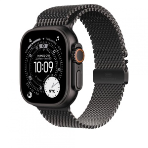 Apple Watch 49mm Black Titanium Milanese Loop - Small - Img 2