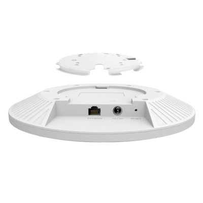 "AX5400 Ceiling Mount Dual-Band Wi-Fi 6 Access Point PORT: 1×2.5 Gigabit RJ45 Port SPEED:574Mbps at 2.4 GHz + 4804 Mbps at 5 GHz FEATURE: 802.3at POE and 12V DC (Power Adapter is not included), 6×Internal Antennas, MU-MIMO, 160MHz Supported, Seamless - Img 3
